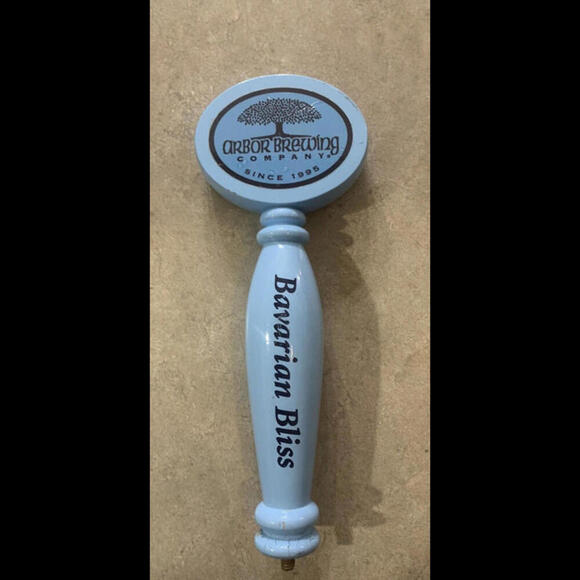 Arbor Brewing "Bavarian Bliss" Beer Tap Handle  Ann Arbor, Michi​​​​ - Picture 2 of 4